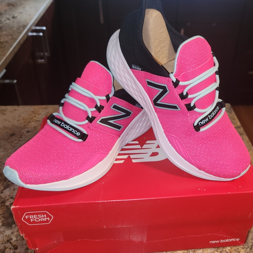New Balance Pink Athletic Shoes